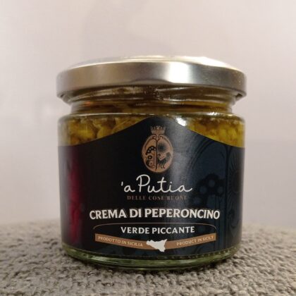 Crema di Peperoncino Verde Piccante